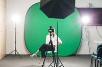 Корпоративная фотосессия сотрудников (технология green screen)
